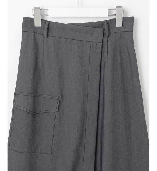 自由区「デニムライクボトムフレア スカート」|スカート|