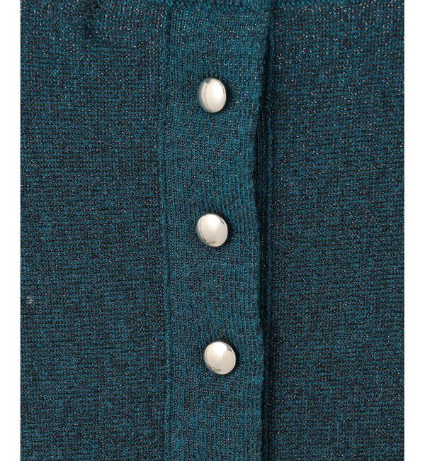 23区「【洗える/吊り干しOK】ヴィスコースストレッチ ドルマンスリーブ ラメ ニット」|ニット・セーター|