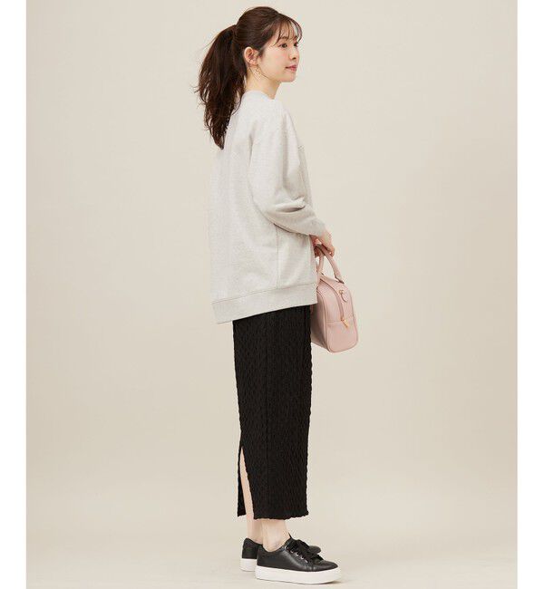 any SiS「【貴島明日香さんコラボ】ラメ裏毛猫トレーニャー」|スウェット・ジャージ|