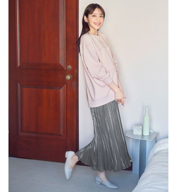 any SiS「【貴島明日香さんコラボ】ラメ裏毛猫トレーニャー」|スウェット・ジャージ|