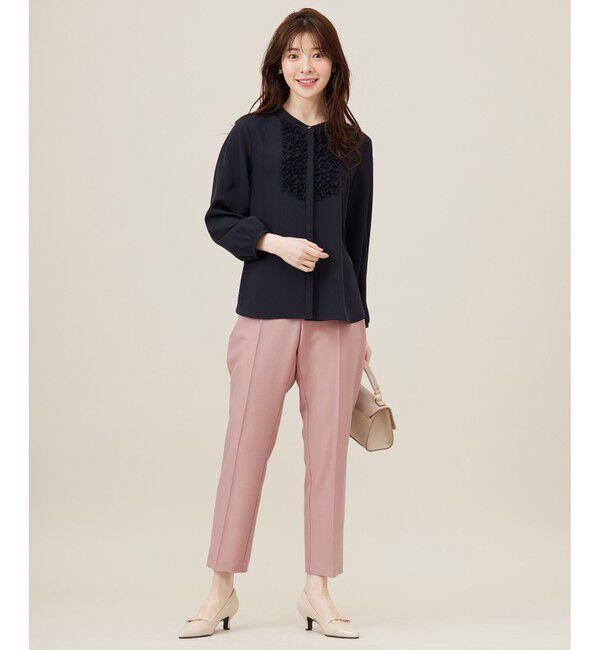 ANY SIS「【洗える】フリルディテール ブラウス」|シャツ・ブラウス|