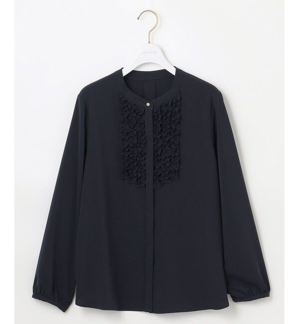 ANY SIS「【洗える】フリルディテール ブラウス」|シャツ・ブラウス|