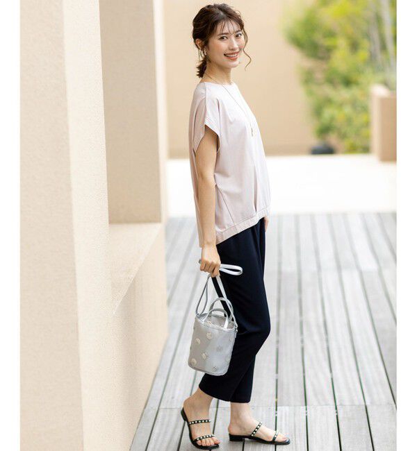 ANY SIS「【接触冷感・吸水速乾・UVカット】サラキレイ テーパードパンツ」|その他|