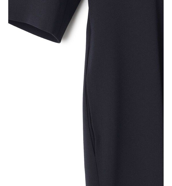 BEIGE,「【洗える】CINDY / Vネックハーフスリーブワンピース」|ワンピース|