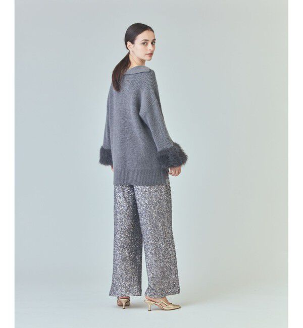 Grace Class「フェザースリーブニットトップ」|ニット・セーター|