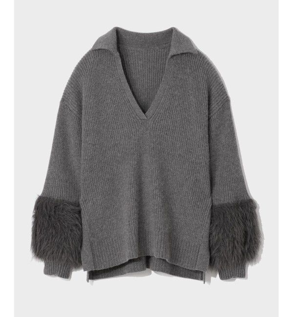 Grace Class「フェザースリーブニットトップ」|ニット・セーター|