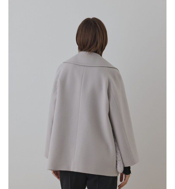 GRACE CONTINENTAL「ファーポケットピーコート」|ピーコート|