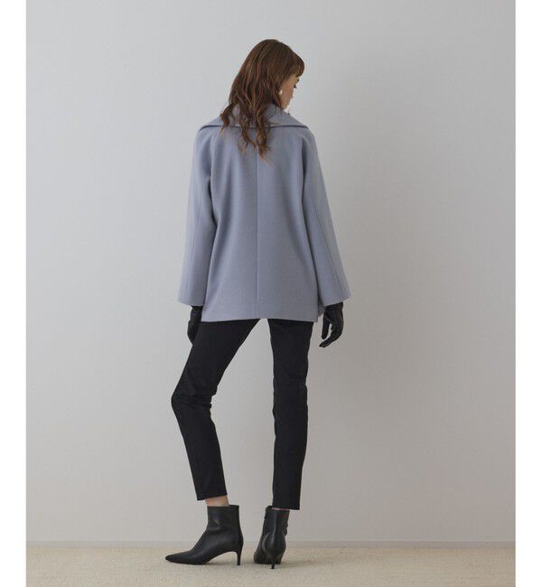 GRACE CONTINENTAL「ファーポケットピーコート」|ピーコート|