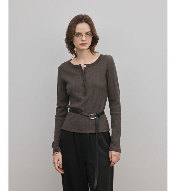 Diagram「ヘンリーネックカットトップ」|Tシャツ・カットソー|