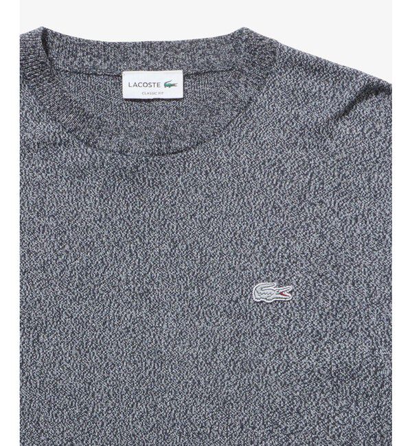 LACOSTE「サスティナブルニットTシャツ」|Tシャツ・カットソー|