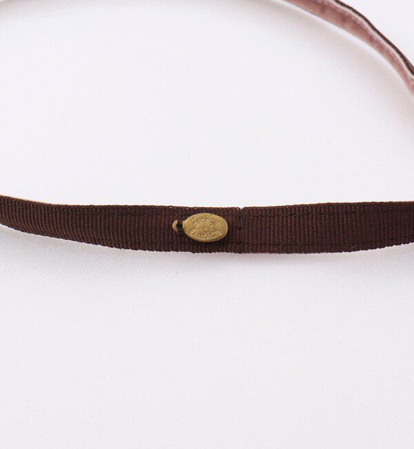 NOLLEY'S「【JENNIFER OUELLETTE/ジェニファーオレット】ベロアｘグログランアレンジカチューシャ」|カチューシャ|