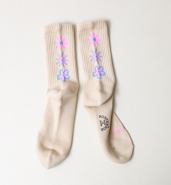 GLOSTER「【ROSTER SOX/ロスターソックス】DE LA」|ソックス|ベージュ系その他