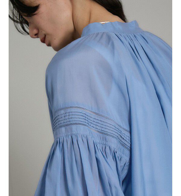 SALON adam et rope'「エンブロイダリーチュニックブラウス」|シャツ・ブラウス|