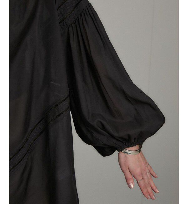 SALON adam et rope'「エンブロイダリーチュニックブラウス」|シャツ・ブラウス|