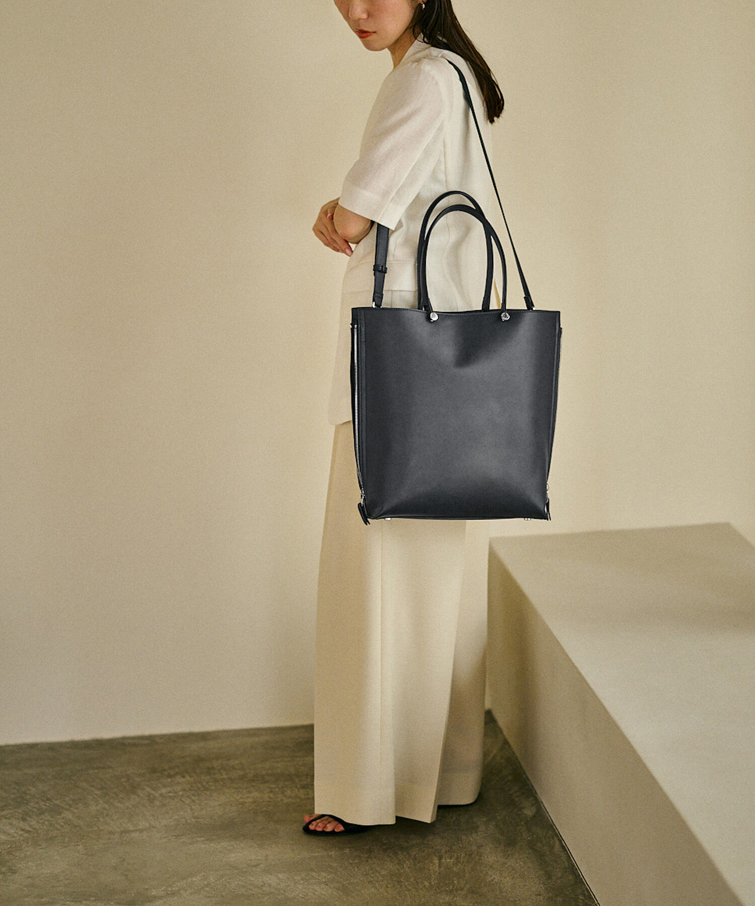 E'POR「【A4対応】【E'POR】Y BAG Large【通勤】【メディア掲載】」|トートバッグ|