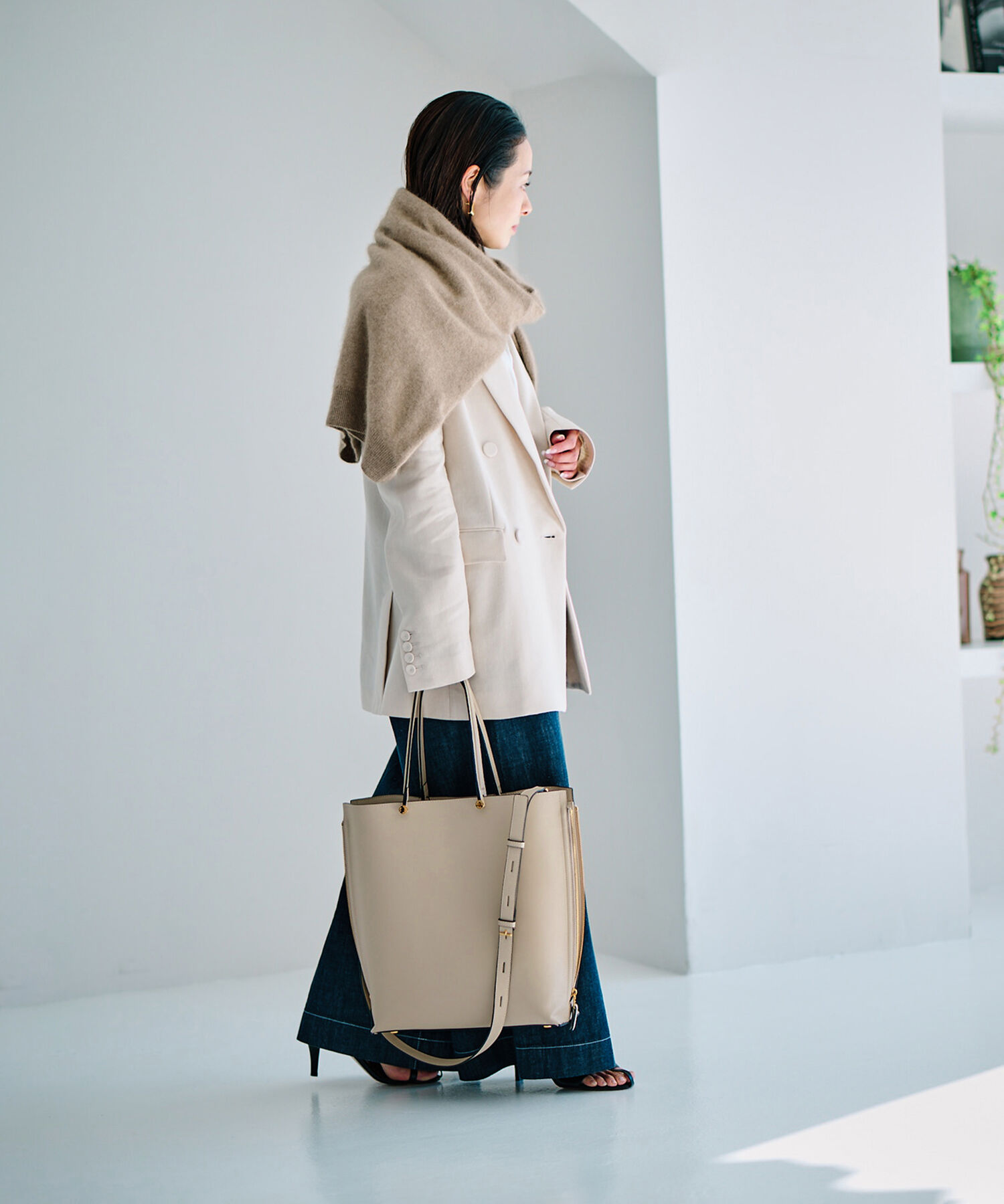 E'POR「【A4対応】【E'POR】Y BAG Large【通勤】【メディア掲載】」|トートバッグ|