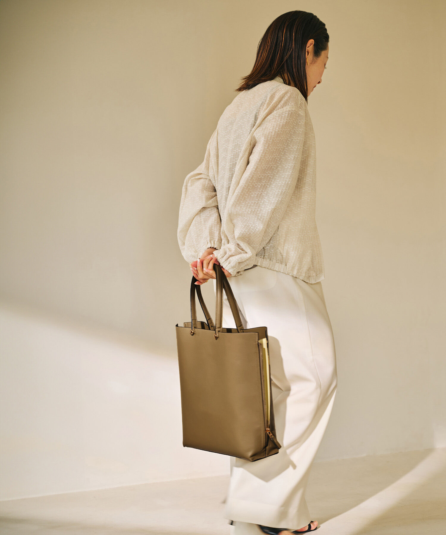 E'POR「【A4対応】【E'POR】Y BAG Large【通勤】【メディア掲載】」|トートバッグ|