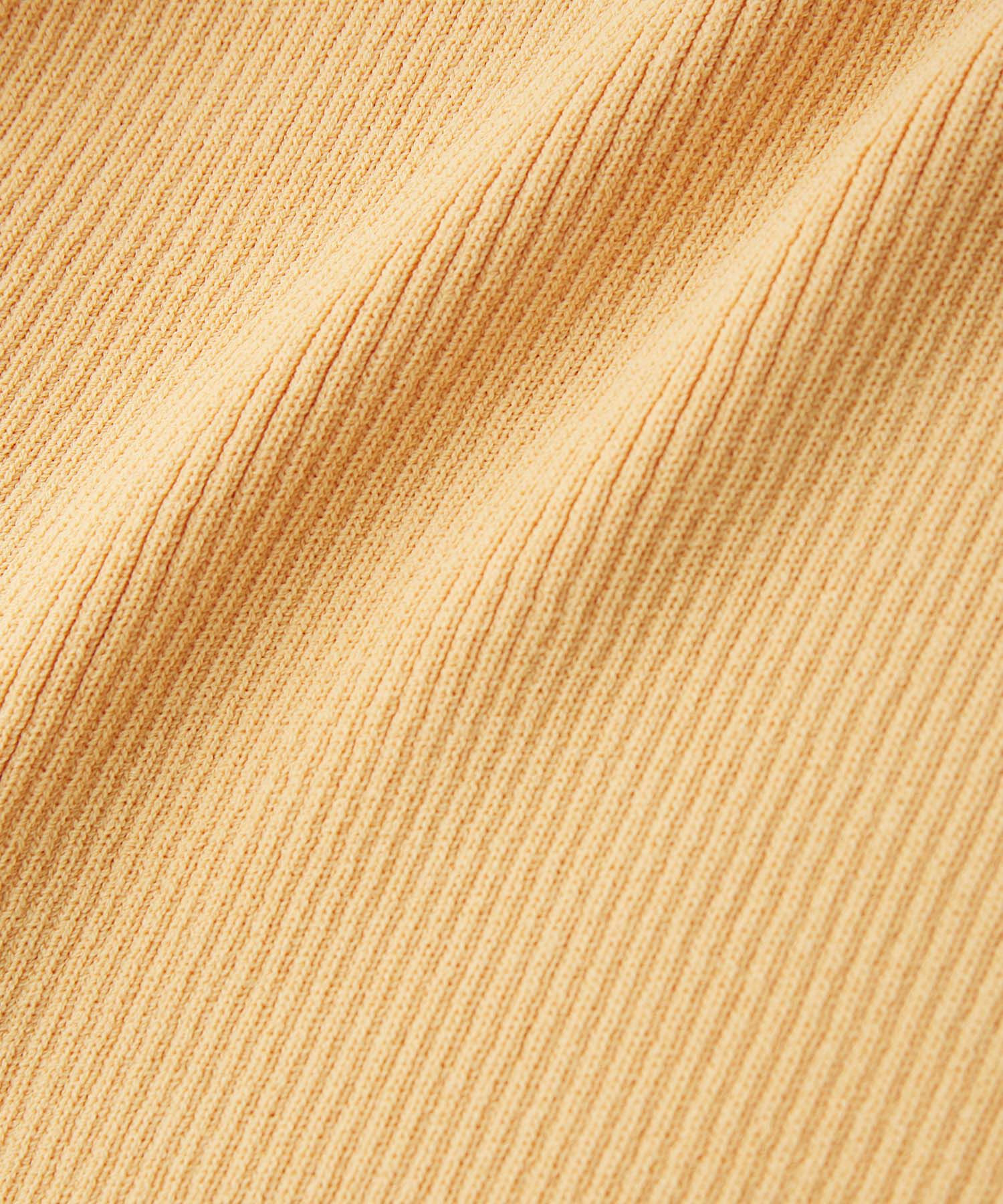 VIS「アシンメトリービッグカラーノースリーブニット【sustainable】」|Tシャツ・カットソー|