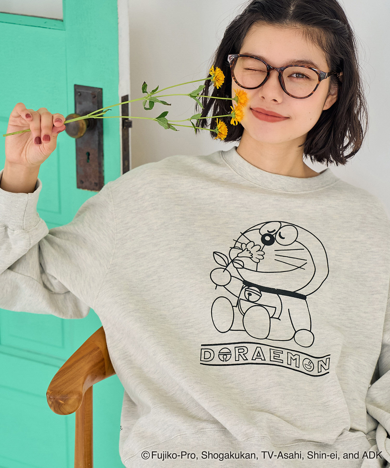 ROPE' PICNIC R「【ドラえもんコレクション】裏毛スウェット」|スウェット・ジャージ|