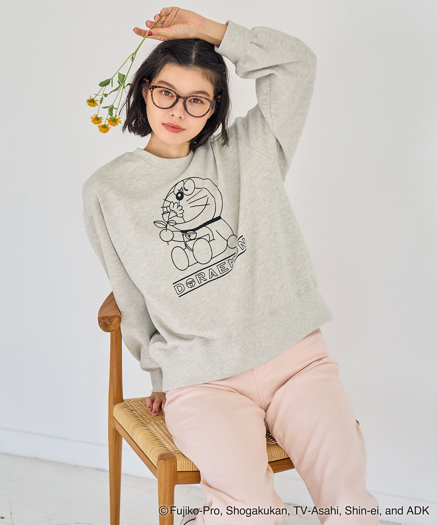 ROPE' PICNIC R「【ドラえもんコレクション】裏毛スウェット」|スウェット・ジャージ|