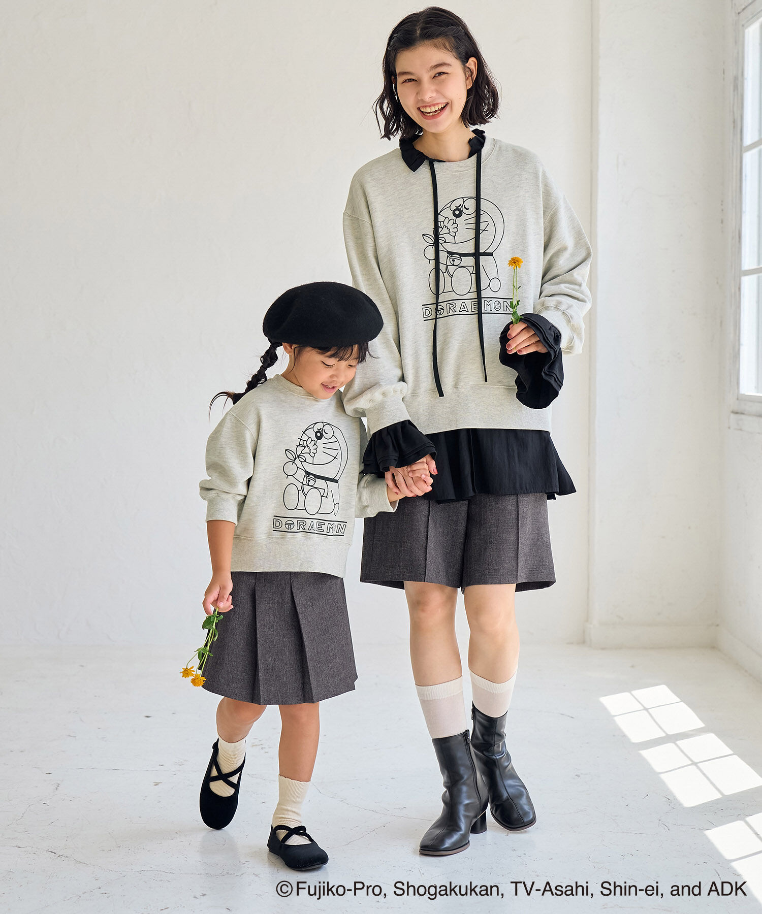 ROPE' PICNIC R「【ドラえもんコレクション】裏毛スウェット」|スウェット・ジャージ|