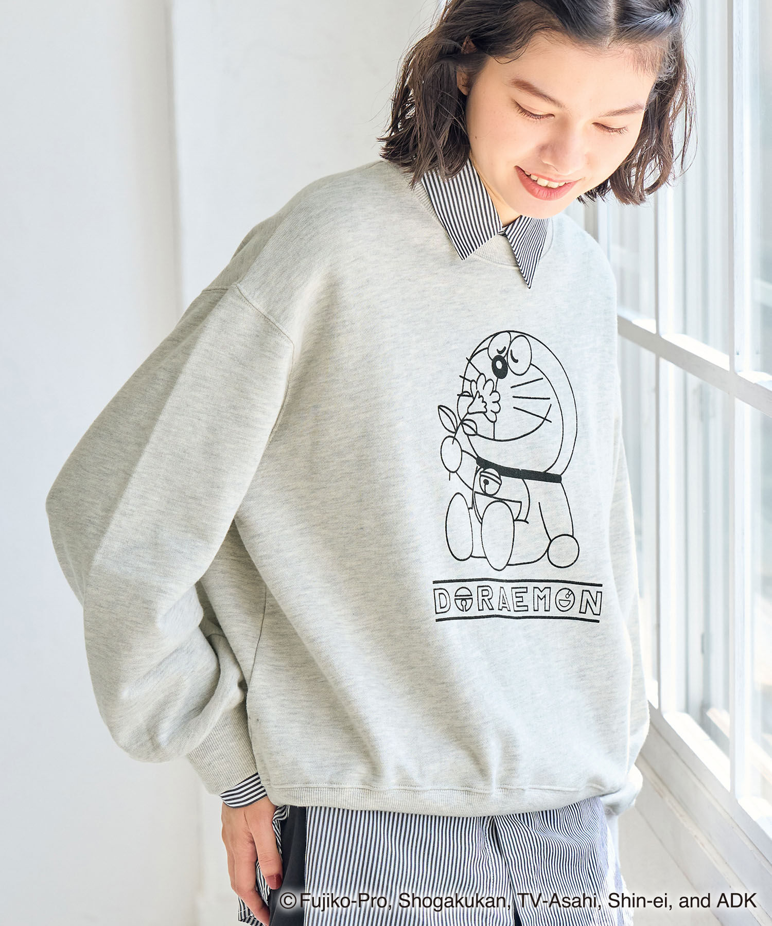 ROPE' PICNIC R「【ドラえもんコレクション】裏毛スウェット」|スウェット・ジャージ|