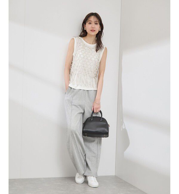 Rope&rsquo;Picnic「かぎ針ビスチェ&times;タンクトップセット」|ベスト・ジレ|