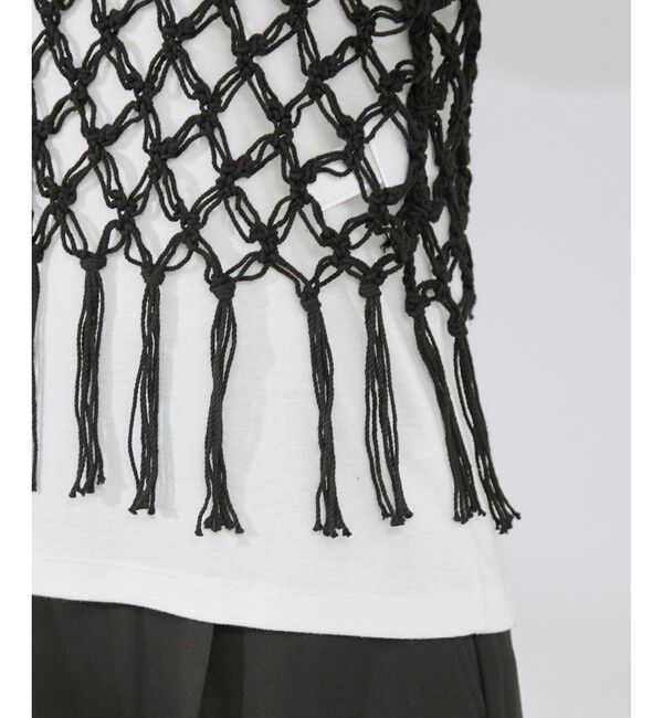 Rope&rsquo;Picnic「かぎ針ビスチェ&times;タンクトップセット」|ベスト・ジレ|