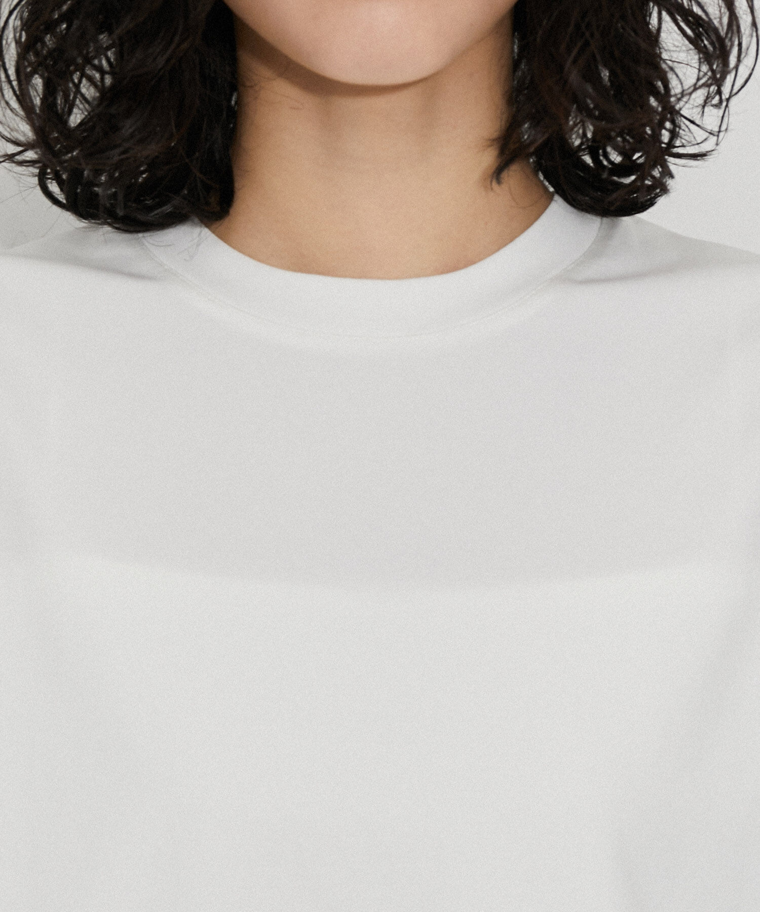 ADAM ET ROPE'「【サステナブル・洗える】ティアードノースリーブTEE」|Tシャツ・カットソー|