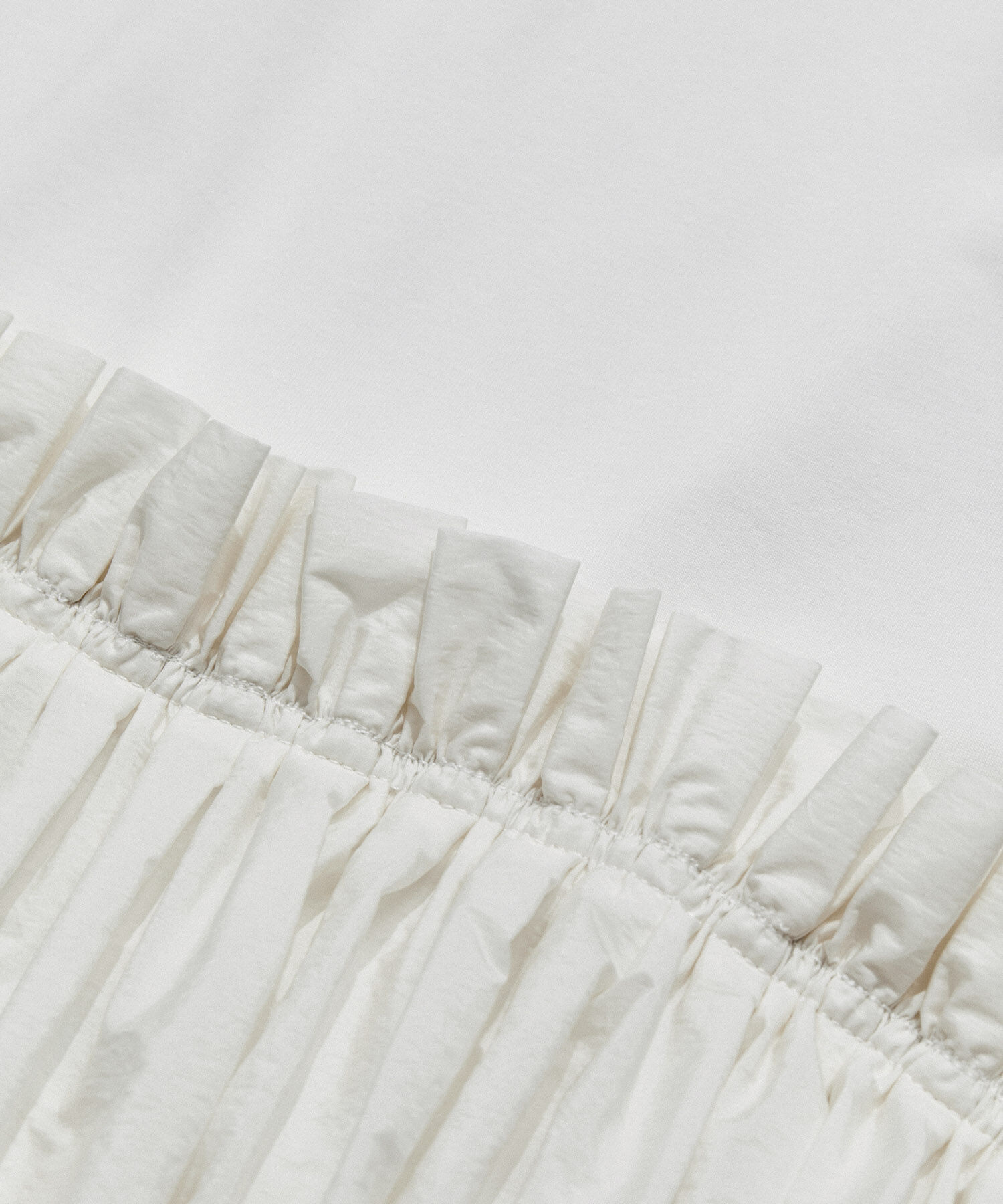 ADAM ET ROPE'「【サステナブル・洗える】ティアードノースリーブTEE」|Tシャツ・カットソー|