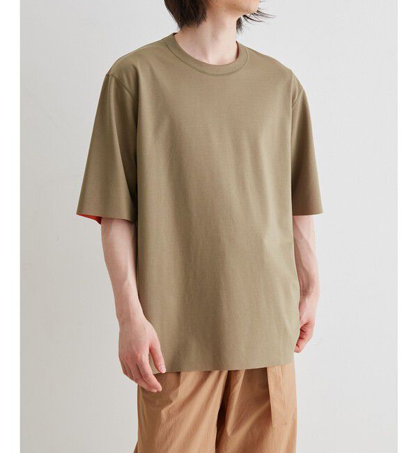 ADAM ET ROPE'「リバーシブル スムース Tシャツ」|Tシャツ・カットソー|