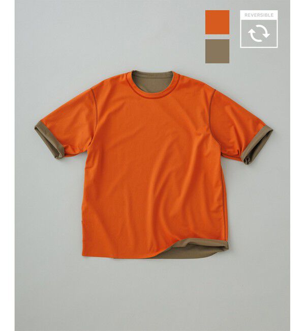 ADAM ET ROPE'「リバーシブル スムース Tシャツ」|Tシャツ・カットソー|