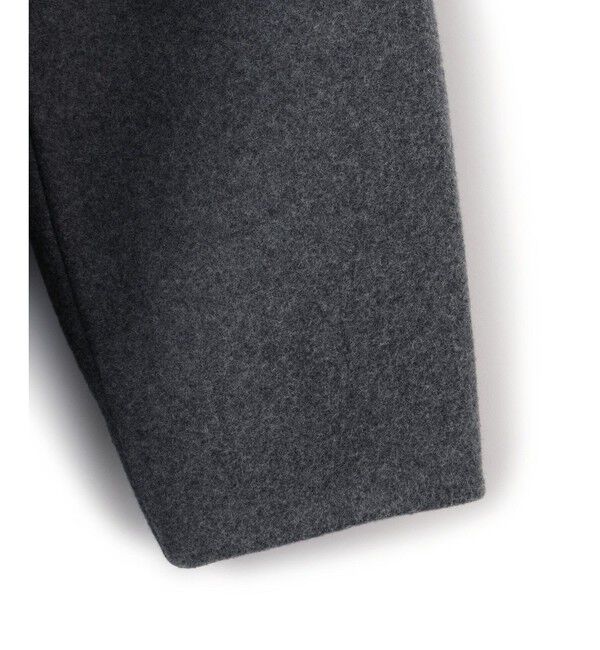 ADAM ET ROPE'「ウールボンディングミドルコート」|ステンカラーコート|