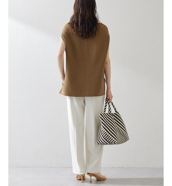  「カットジョーゼットパンツ」|チノ|