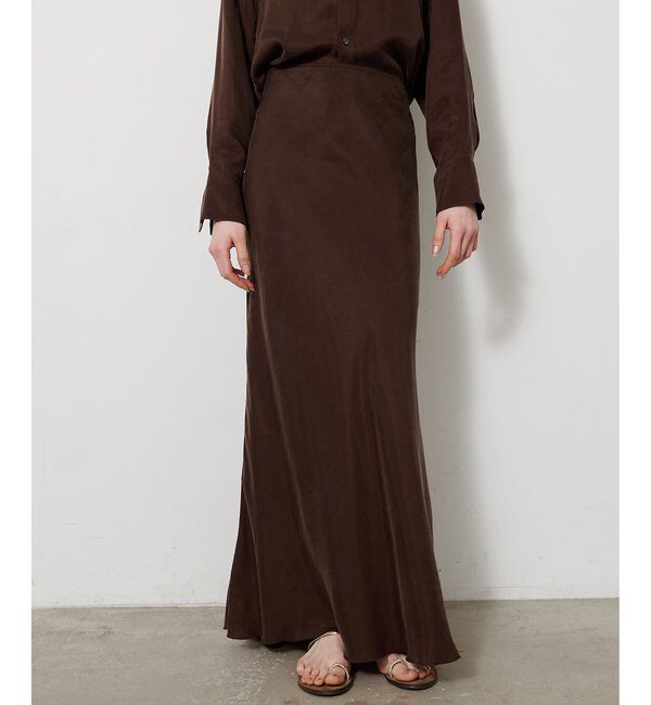  「キュプラフィブリルフレアスカート」|スカート|