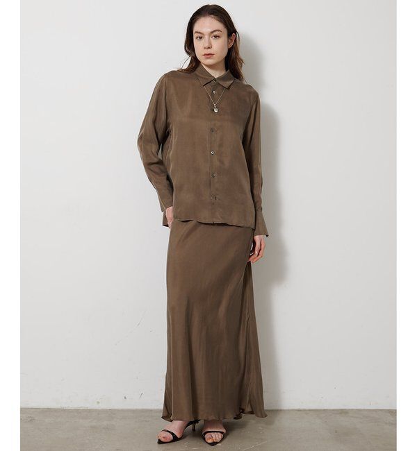  「キュプラフィブリルシャツ」|シャツ・ブラウス|