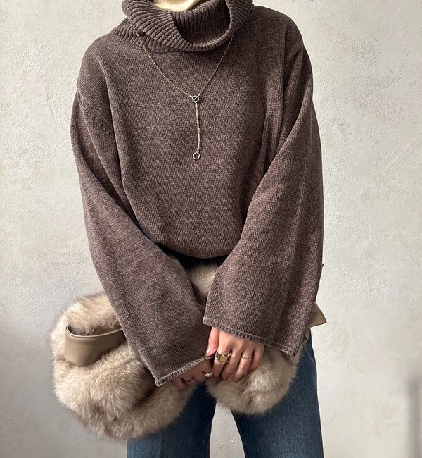  「モールタートルプルオーバー」|ニット・セーター|