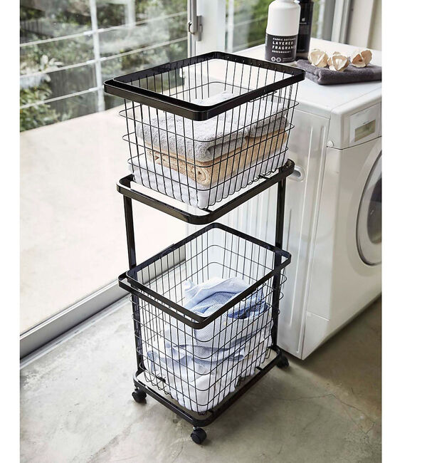 collex「【tower】 ランドリーワゴン＋バスケット」|その他|