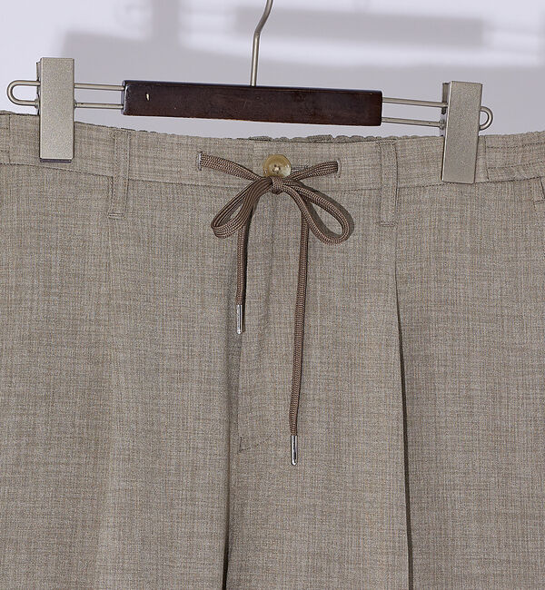 ABAHOUSE「【TRABEST】1タック イージースラックス / サマーパンツ/ 防シワ性 ス」|スラックス|