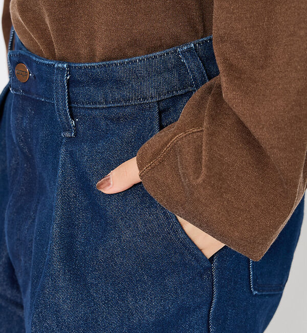 ABAHOUSE「【Wrangler/ラングラー】WRANCHER WIDE DENIM/ランチャ」|デニム|
