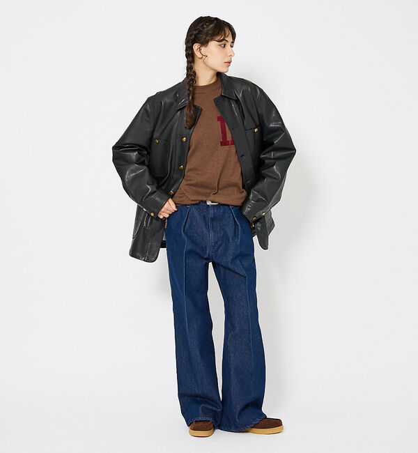 ABAHOUSE「【Wrangler/ラングラー】WRANCHER WIDE DENIM/ランチャ」|デニム|