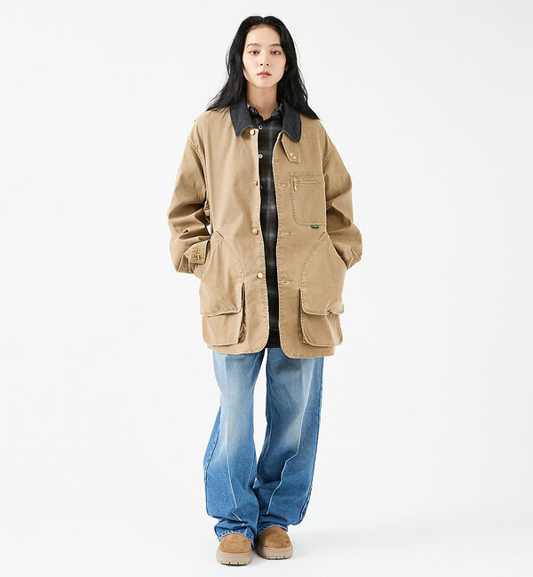 ABAHOUSE「【Wrangler/ラングラー】WRANCHER WIDE DENIM/ランチャ」|デニム|