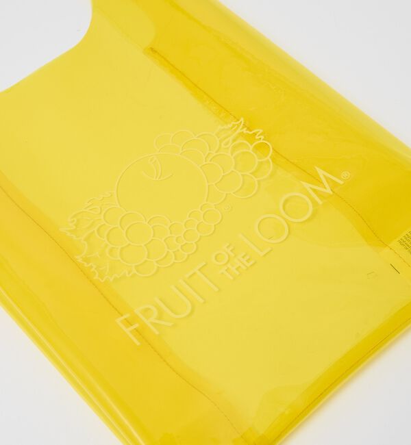 ABAHOUSE「【FRUIT OF THE LOOM / フルーツオブザルーム】クリア ショッピ」|エコバッグ|