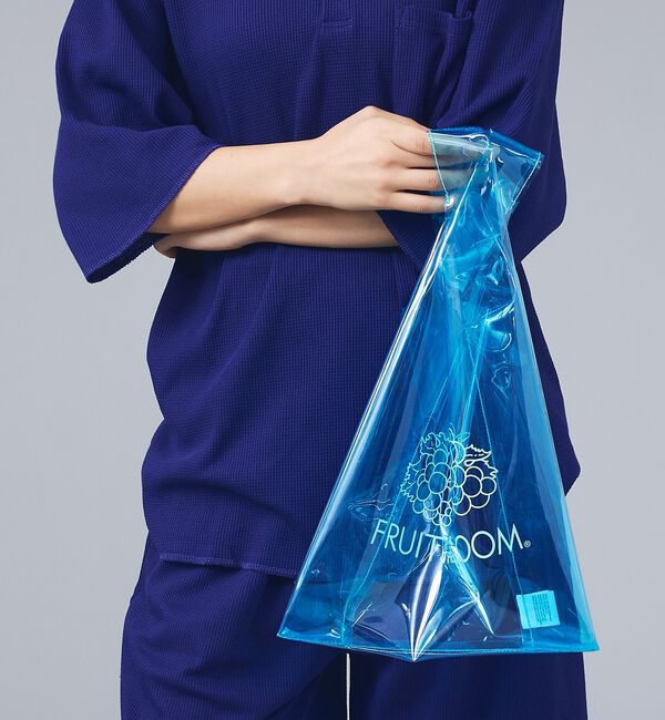 ABAHOUSE「【FRUIT OF THE LOOM / フルーツオブザルーム】クリア ショッピ」|エコバッグ|