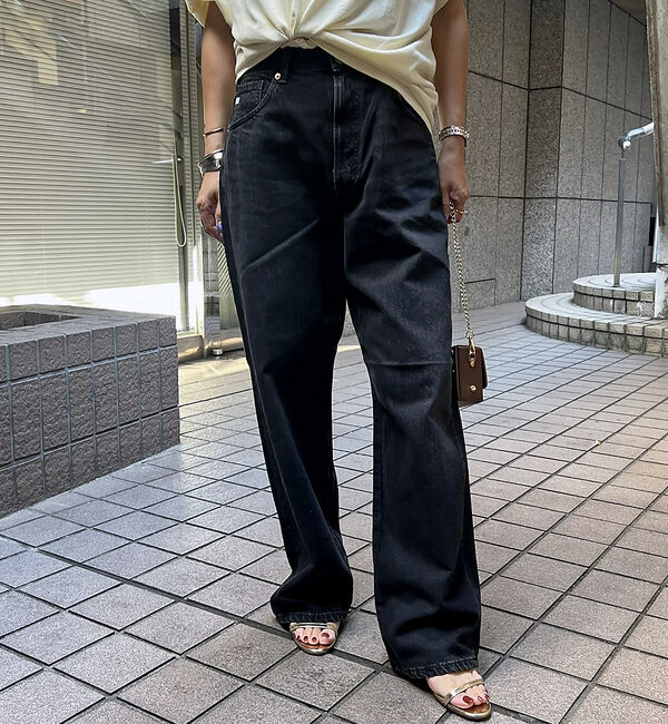 Rouge vif「【SOMETHING/サムシング】SOMETHING ELSA ヴィンテージルー」|デニム|ブラック