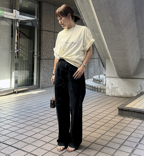 Rouge vif「【SOMETHING/サムシング】SOMETHING ELSA ヴィンテージルー」|デニム|