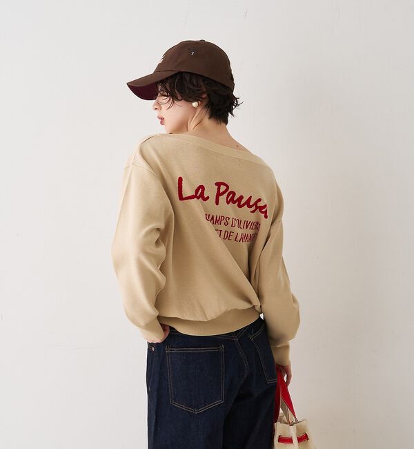 Rouge vif「ラパウザロゴニット」|ニット・セーター|