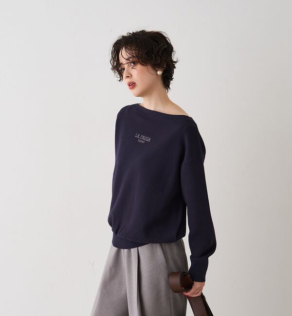 Rouge vif「ラパウザロゴニット」|ニット・セーター|