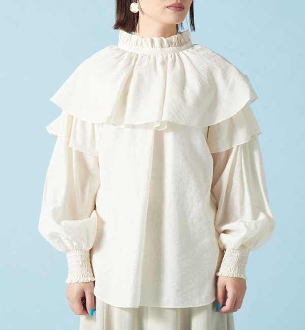 TIARA「2WAYフリルブラウス」|シャツ・ブラウス|