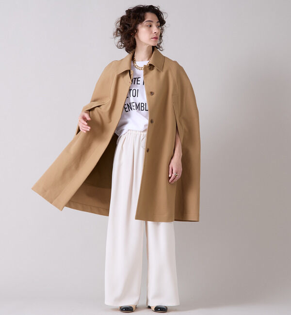 Liesse「ポンチョコート」|ポンチョ・ケープ|